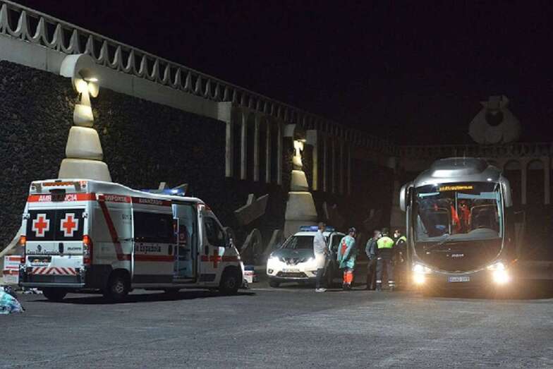 Desplazamiento de inmigrantes/TA.